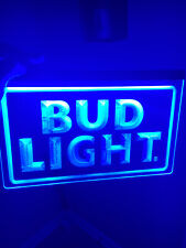 Bud Light Logo Led Neon Sign for Game Room,Office,Bar,Man/Lady Cave.