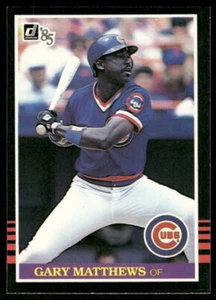 1985 Donruss Gary Matthews #239 Chicago Cubs - Picture 1 of 2