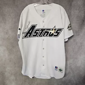 Autographed Russell Authentic 1995 Houston Astros Jeff Bagwell 5 Jersey 48 XL - Picture 1 of 9