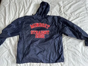 Mindset Straight Edge Lacrosse Style Windbreaker Size L Turnstile Youth Of Today - Picture 1 of 3