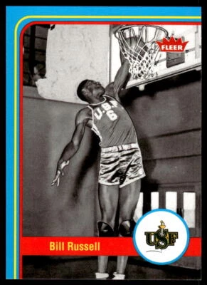 2012-13 Fleer Retro #16 Bill Russell BASKETBALL San Francisco Dons - Image 1 of 2