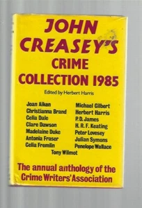 John Creasey's Crime Collection 1985 Annual Anthology Hardcover Very RARE  - Picture 1 of 1