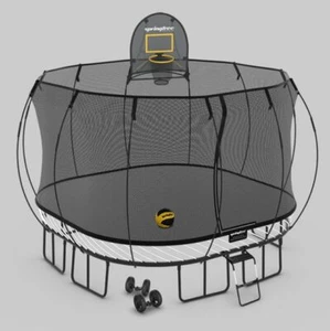 Springfree Large Square Trampoline 11 ft - Moving Accessory Bundle - Picture 1 of 2