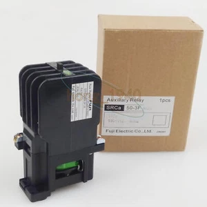 1PCS New Fuji Electric Aux Relay SRCA50-3F SRCa50-3F/X 6A2B 110VAC - Picture 1 of 1