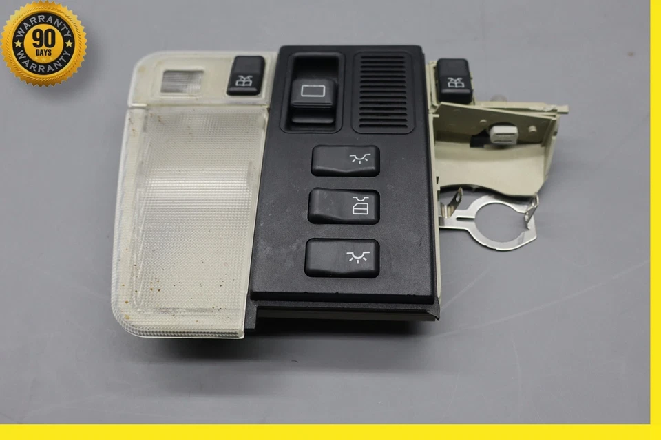 Conjunto de lámpara de luz domo interior OEM 92-99 MERCEDES W140 400SEL S500 Foto 1 de 4