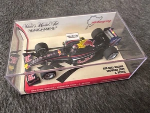Ltd 1/43 Minichamps 403090085 Red Bull Showcar Sebastian Vettel 2009 Nurburgring - Picture 1 of 3