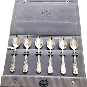 6 cucchiaini Tè in argento 800 NUOVI art 924 - Foto 1 di 6