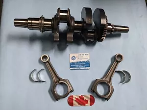 POLARIS RZR 900 rebuilt CRANKSHAFT & RODS with NEW rod BEARINGS * 1204528 - Picture 1 of 3