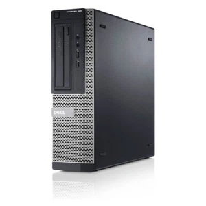 DELL GX390 Desktop Intel i7-2600 3.4GHz 8GB Ram 1TB HDD Windows 10 Pro WIFI - Picture 1 of 3