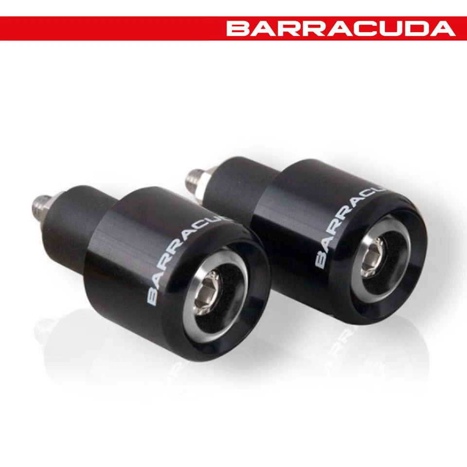 TERMINALI / BILANCERI MANUBRIO [BARRACUDA] ANTIVIBRANTI UNIVERSALI NERO - N1000N - Immagine 1 di 1
