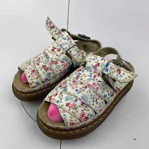 Dr Martens Dune Sandals 7 Wanderlust Floral Leather Chunky Platform Vintage - Picture 1 of 14