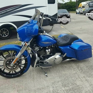 Cubierta lateral extendida azul eléctrica para Harley Street Road Glide 2014+ - Imagen 1 de 10