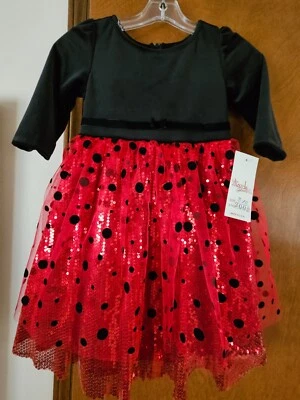 Vestido Angels Garment para meninas ocasião especial tamanho 5/6 feito nos EUA novo - Imagem 1 de 4