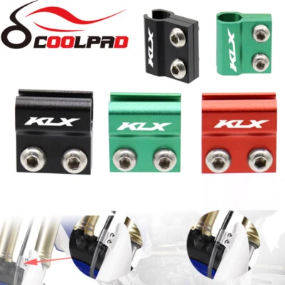 Держатель зажима переднего тормозного шланга для KAWASAKI KLX 140L 2022 KLX140G KLX150L KLX450R - Изображение 1 из 4