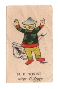 CICLISMO FIGURINA CARTONATA NR 91 O.TONINI ALBUM IL GIRO D'ITALIA 1951 - Picture 1 of 1