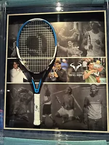 Raqueta de tenis firmada por Rafael Rafa Nadal - Imagen 1 de 7