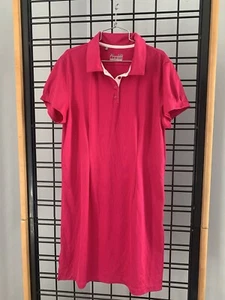Under Armor Golf Tennis Polo style dress dark Pink size L - Picture 1 of 8