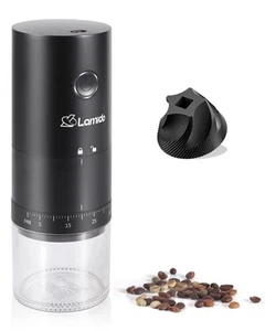 Portable Electric Coffee Grinder with Ceramic Burr - 38 Adjustable Grind Sett... - Picture 1 of 7