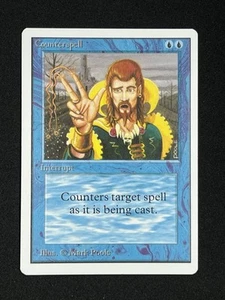 MTG COUNTERSPELL Unlimited Edition Regular MT Uncommon Magic The Gathering - Picture 1 of 10