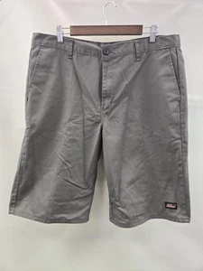 Pantalones Cortos Dickies Para Hombre 36 Gris Trabajo Chino Frente Plano Utilidad Bolsillo Informal - Imagen 1 de 14
