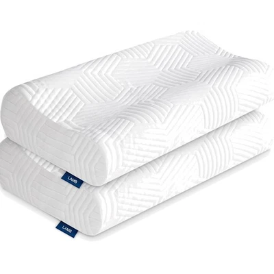 Höheneinstellbares Memory Foam Kopfkissen ergonomisch Nackenstützkissen - Bild 1 von 4