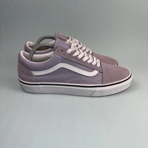 Vans Old Skool Zapatillas Patinadoras Zapatos Para Mujer Talla 10.5 Púrpura Lona Gamuza - Imagen 1 de 9