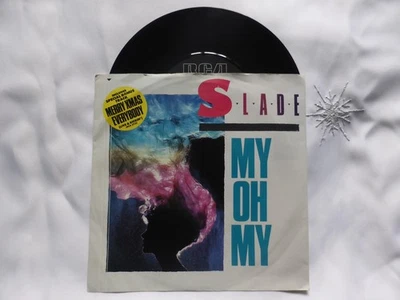 SLADE - MY OH MY / MERRY CHRISTMAS EVERYBODY (LIVE), 1983 VG+ - Image 1 of 4