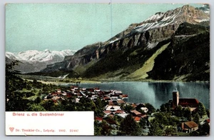 Village of Brienz Switzerland Vintage Postcard - Picture 1 of 2