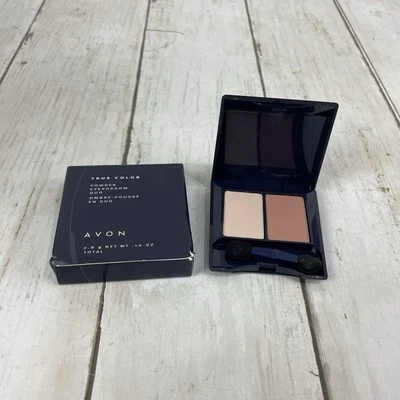 Avon True Color Eyeshadow Duo Seashell Duo .10 Oz - New - Image 1 of 4
