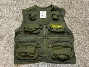 Junior Ranger Vest Youth Medium Green Mesh National Park Ranger Camping Pouches - Picture 1 of 14