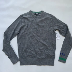 Diesel Boy’s Ktop Pullover In Grey Youth Size 14Y - Picture 1 of 7