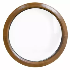 Rundfenster Fest Golden Oak Kunststoff VEKA 3-fach Verglasung - Bild 1 von 4