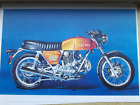 Poster Ducati Konigswelle 750 Gt 1971 Hochwertige Kopie Auf Papier Ca 42X30cm