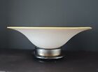 Extremely Rare Large Steuben Aureen Glass Bowl With Separate Base