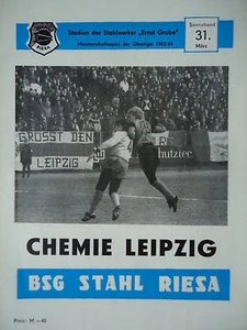 Program 1983/84 BSG Steel Riesa - Aador Leipzig - Picture 1 of 1