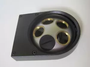 LEITZ ERGOLUX AMC INSPECTION MICROSCOPE PART TURRET OBJECTIVE HOLDER 5 POSITIONS - Picture 1 of 12