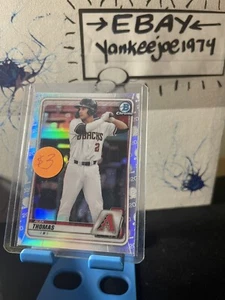 2020 BOWMAN CHROME ALEK THOMAS #BD-195 REFRACTOR D'BACKS MINT - Picture 1 of 2