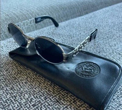 Vintage versace Silver Sunglasses - Image 1 of 4