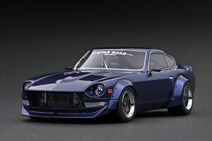 encendido 1/18 Nissan Fairlady Z (S30) STAR ROAD Azul Metálico IG3116 - Imagen 1 de 16
