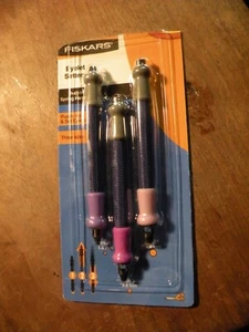 FISKARS Eyelet Setter Punch Holes Set Eyelets Tool 1/16 1/8 3/16" 1.6 3.2 4.8 mm - Picture 1 of 2