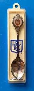 NSWRL St George Dragons Rugby League Silver Plated Collector Spoon With Case - Picture 1 of 3