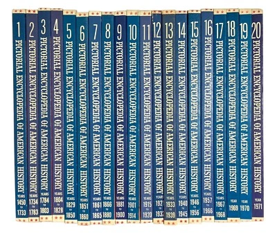 Pictorial Encyclopedia of American History Volumes 1-20 – Choose 1 or More 1960s - Image 1 of 4