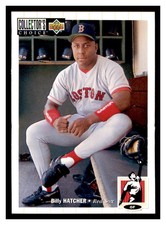 1994 Collector's Choice #128 BILLY HATCHER Boston Red Sox ~E6A