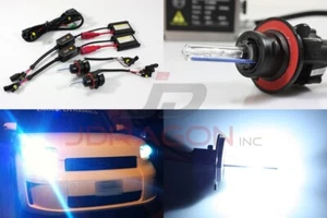 H13/9008 8000K Bluish White Bi-Xenon 35W Slim AC Ballast HID Conversion Kit - Picture 1 of 6