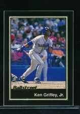 1991 Ballstreet Large #2 Ken Griffey Jr. hand cut super eye appeal SWSW6