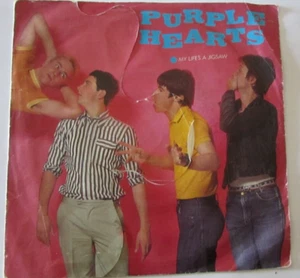 PURPLE HEARTS My lifes a Jigsaw. UK 45T New wave. Mod. 1980. - Picture 1 of 4