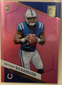 2023 Panini Donruss Elite - Rookies Pink Anthony Richardson Rookie Card Colts