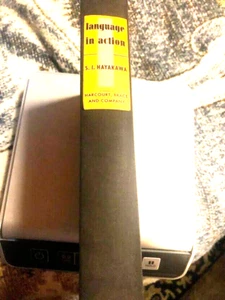 VINTAGE LANGUAGE IN ACTION S I HAYAKAWA 1940 - Picture 1 of 3