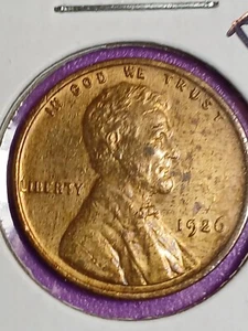 1926-P LINCOLN CENT. MS/BU/RED. HIGH RATED. BEAUTY. - Picture 1 of 4