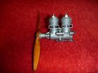 Vintage 1/2A Fury Twin Engine RARE FIND!!